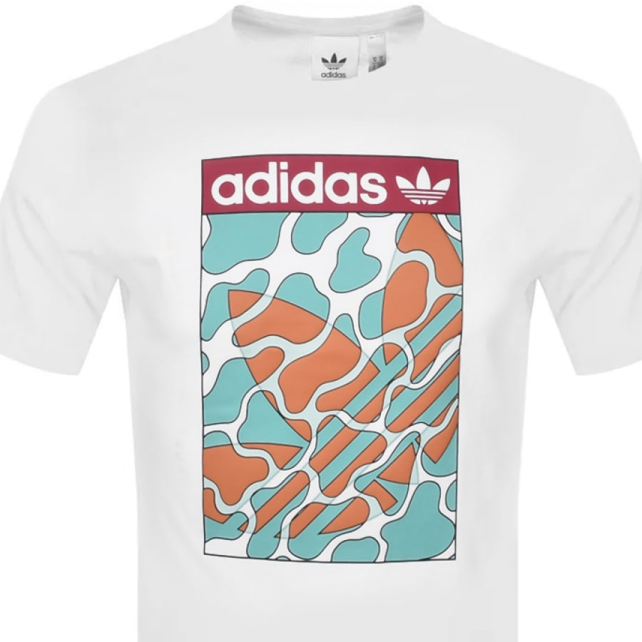 Alternative Image for Productadidas Originals Summer Tongue T Shirt White2
